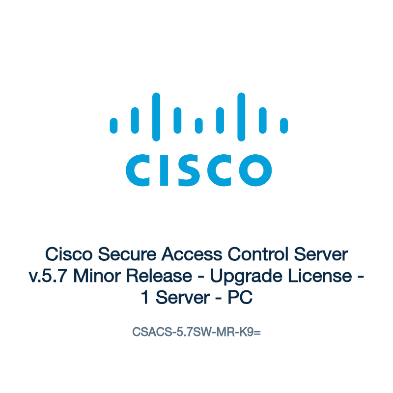 CSACS-5.7SW-MR-K9=: Cisco Secure Access Control Server v.5.7 Minor Release