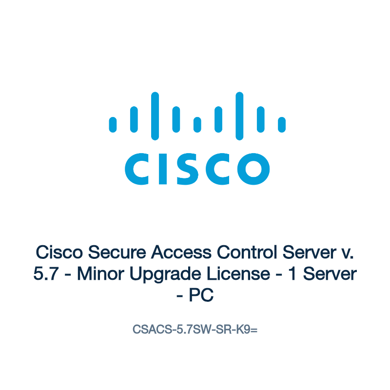 CSACS-5.7SW-SR-K9=: Cisco Secure Access Control Server v. 5.7