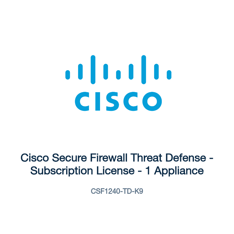 CSF1240-TD-K9: Cisco Secure Firewall Threat Defense