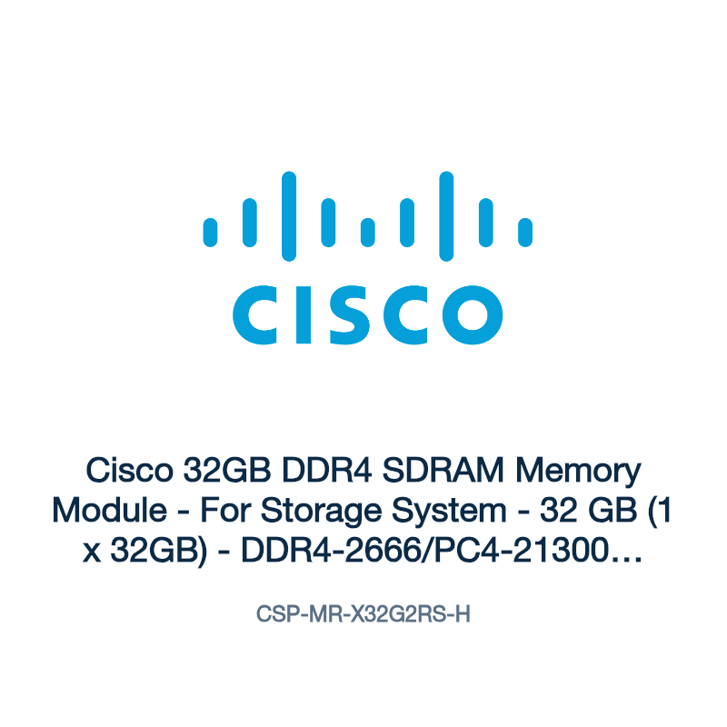 CSP-MR-X32G2RS-H: Cisco 32GB DDR4 SDRAM Memory Module