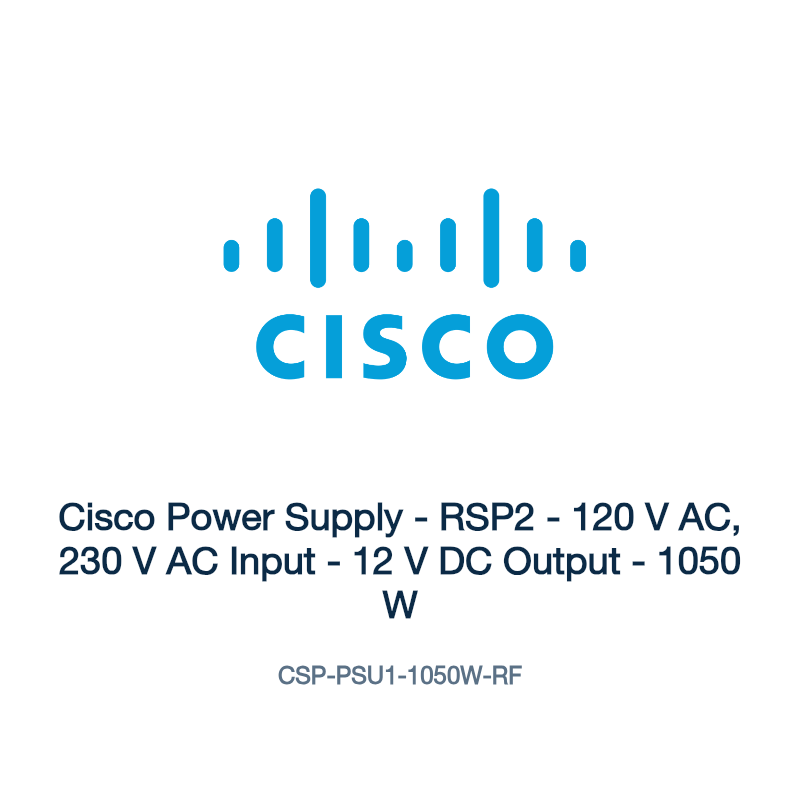 CSP-PSU1-1050W-RF: Cisco Power Supply