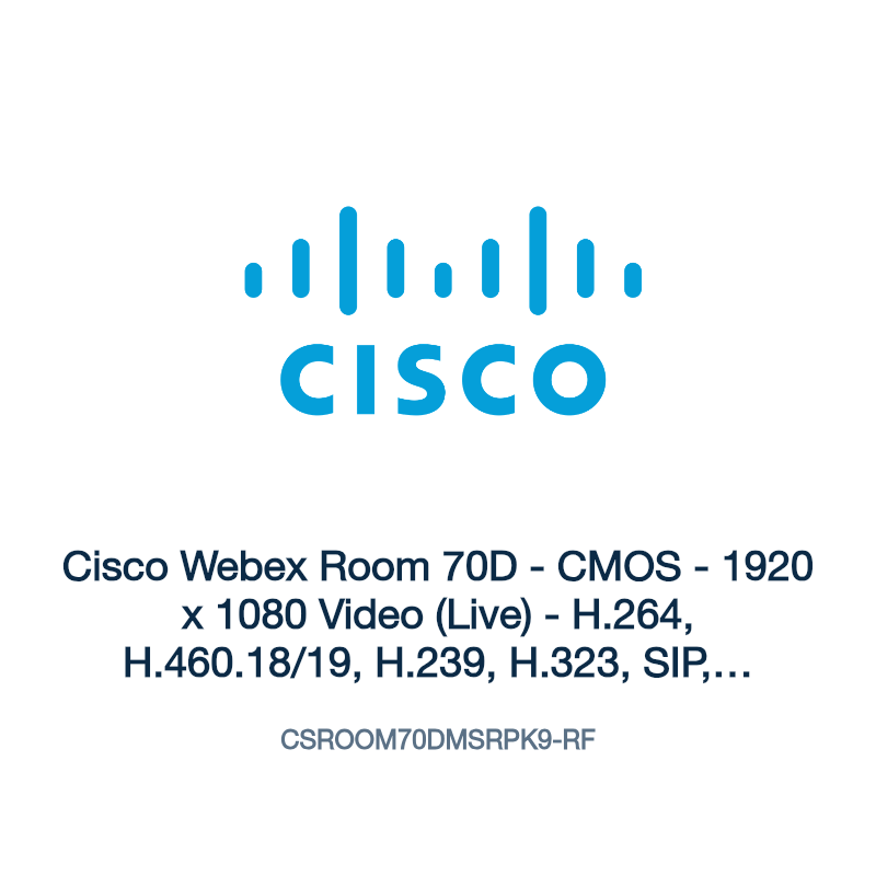 CSROOM70DMSRPK9-RF: Cisco Webex Room 70D
