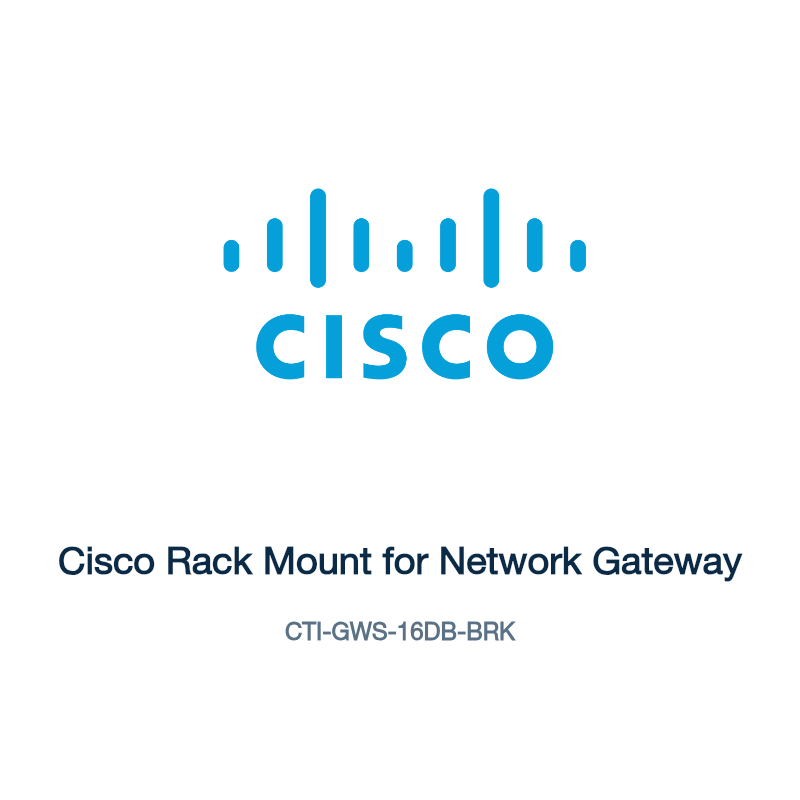 CTI-GWS-16DB-BRK: Cisco Rack Mount for Network Gateway