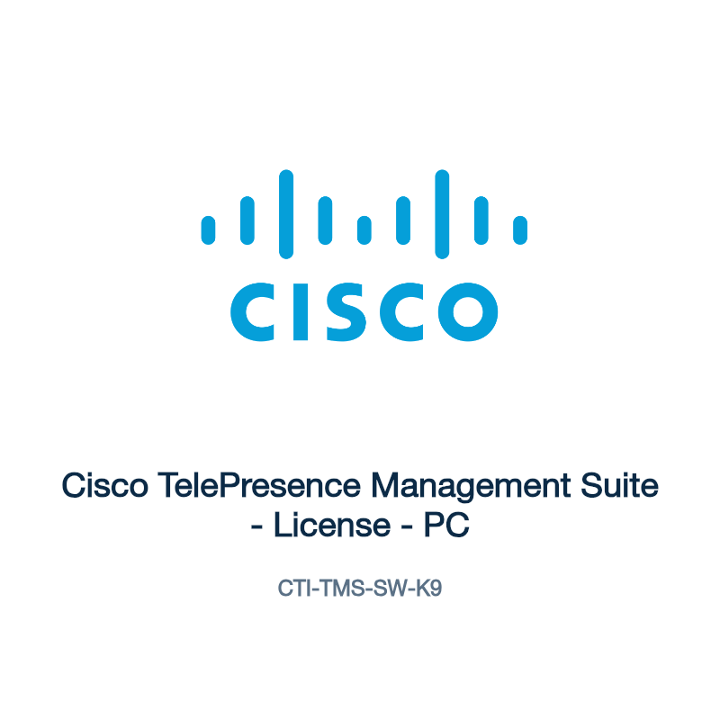 CTI-TMS-SW-K9: Cisco TelePresence Management Suite