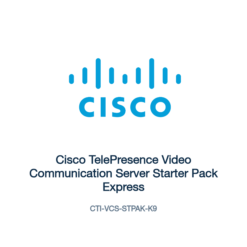 CTI-VCS-STPAK-K9: Cisco TelePresence Video Communication Server Starter Pack Express