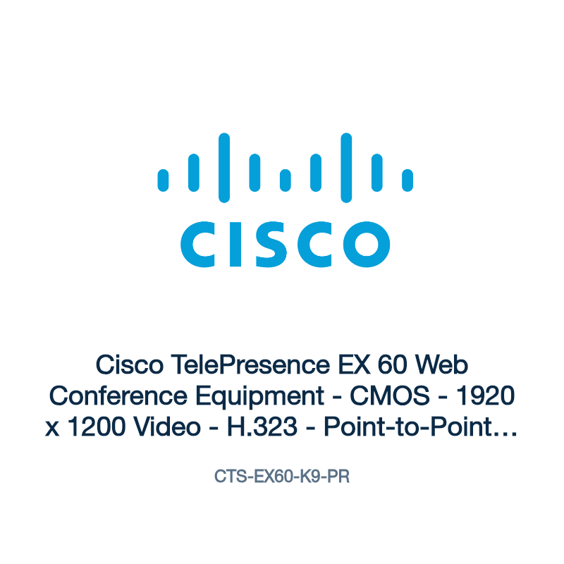 CTS-EX60-K9-PR: Cisco TelePresence EX 60 Web Conference Equipment
