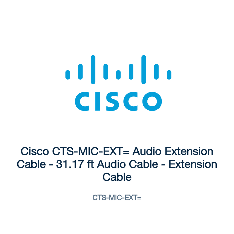 CTS-MIC-EXT=: Cisco CTS-MIC-EXT= Audio Extension Cable