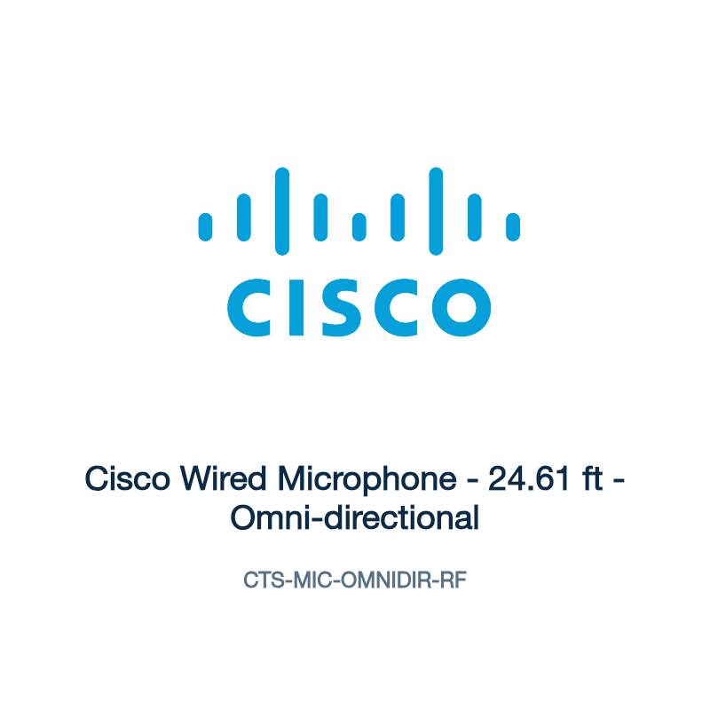 CTS-MIC-OMNIDIR-RF: Cisco Wired Microphone