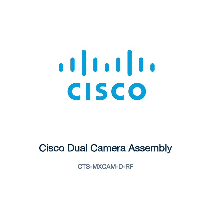 CTS-MXCAM-D-RF: Cisco Dual Camera Assembly