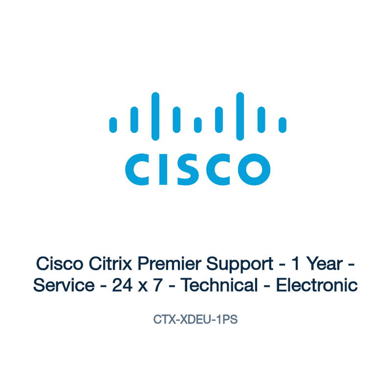 CTX-XDEU-1PS: Cisco Citrix Premier Support