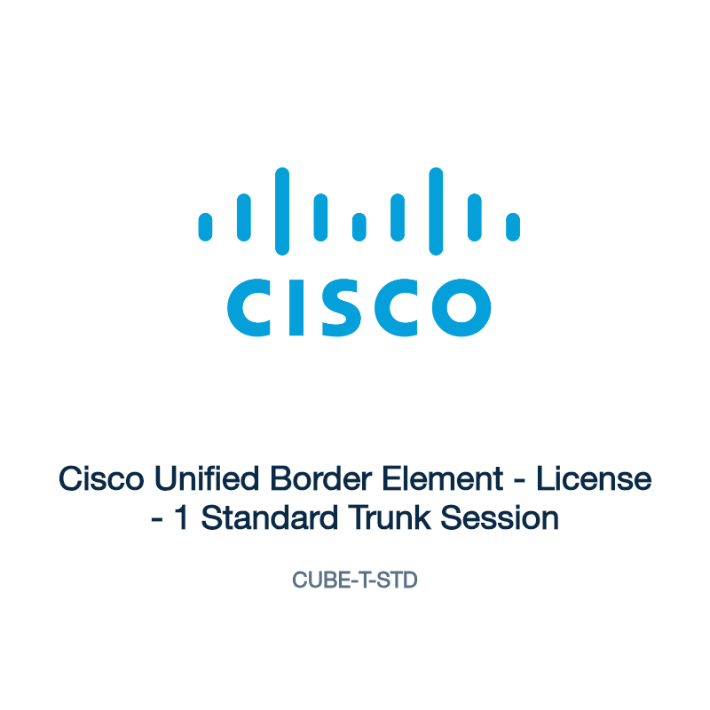 CUBE-T-STD: Cisco Unified Border Element