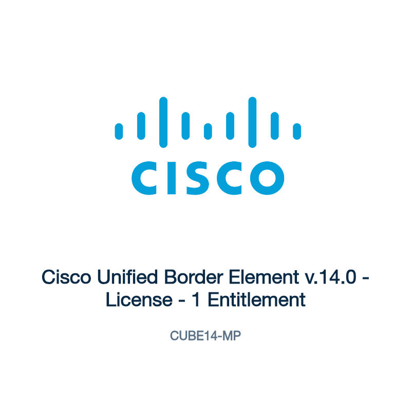 CUBE14-MP: Cisco Unified Border Element v.14.0