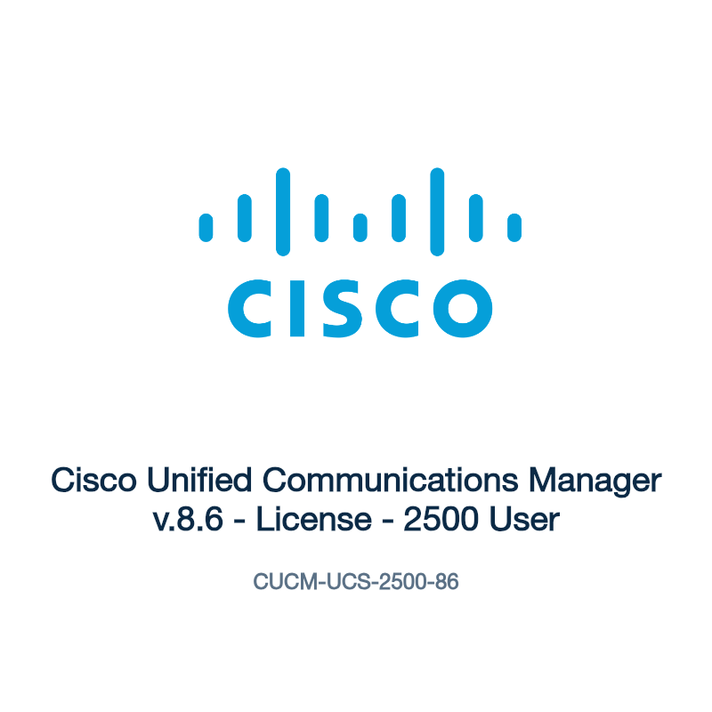 CUCM-UCS-2500-86: Cisco Unified Communications Manager v.8.6