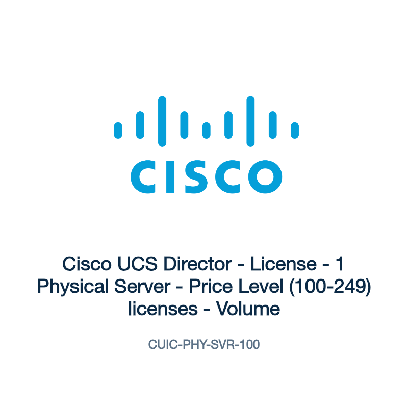 CUIC-PHY-SVR-100: Cisco UCS Director