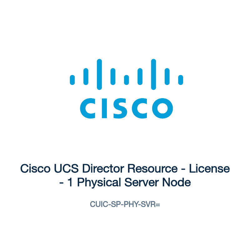 CUIC-SP-PHY-SVR=: Cisco UCS Director Resource