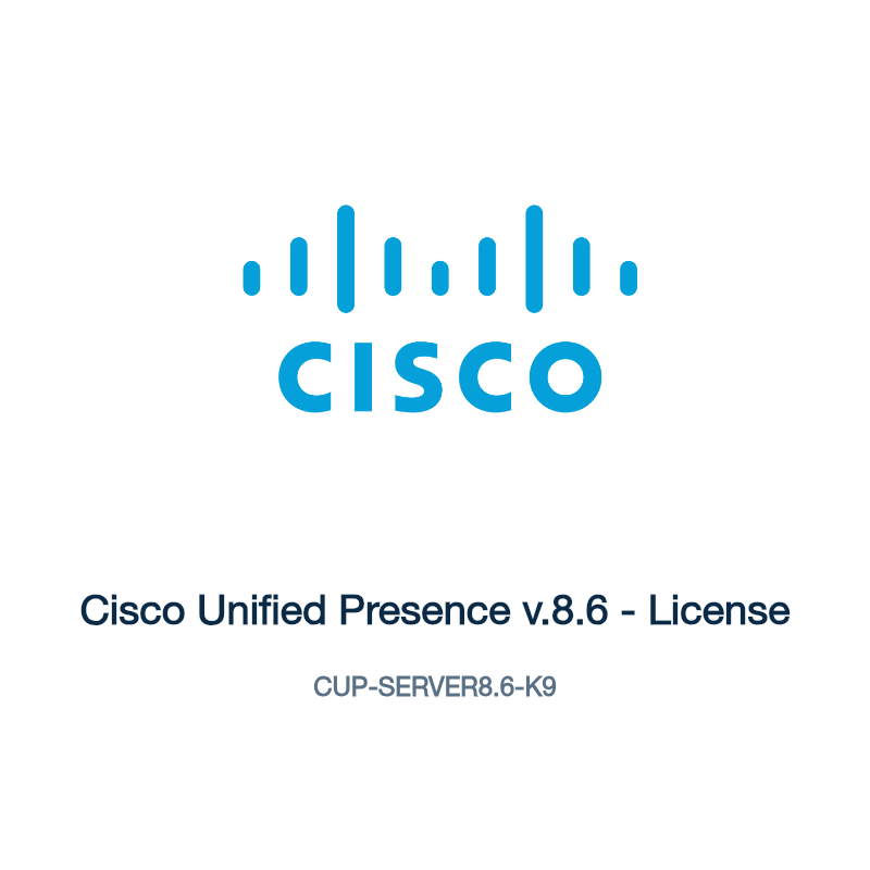 CUP-SERVER8.6-K9: Cisco Unified Presence v.8.6