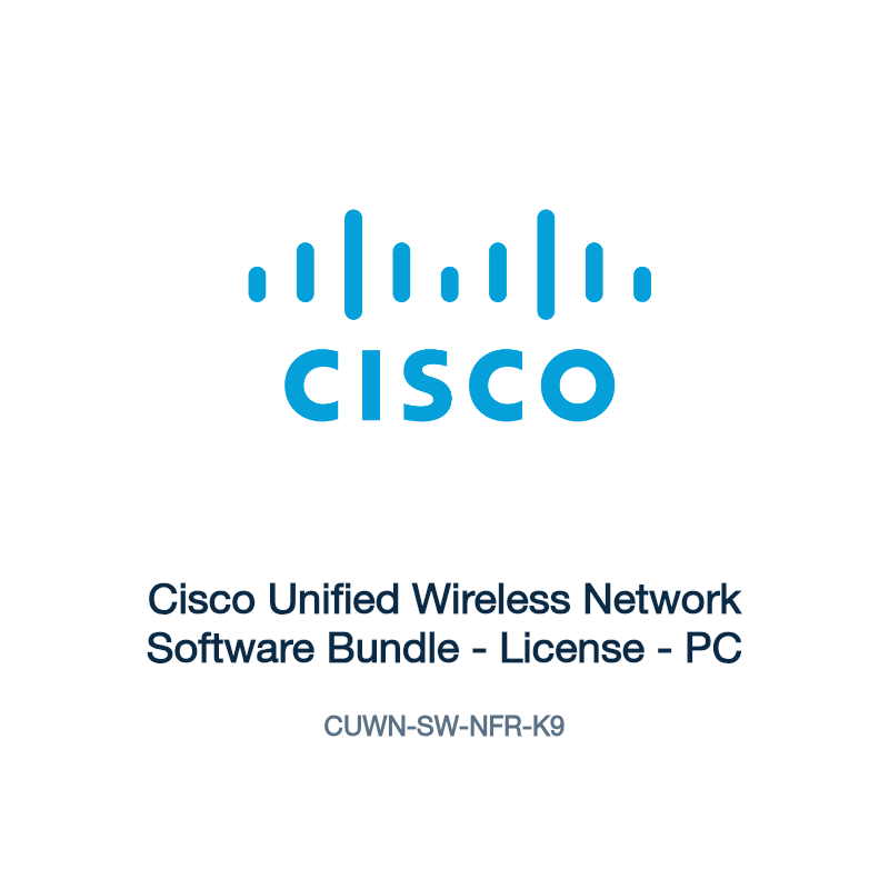 CUWN-SW-NFR-K9: Cisco Unified Wireless Network Software Bundle