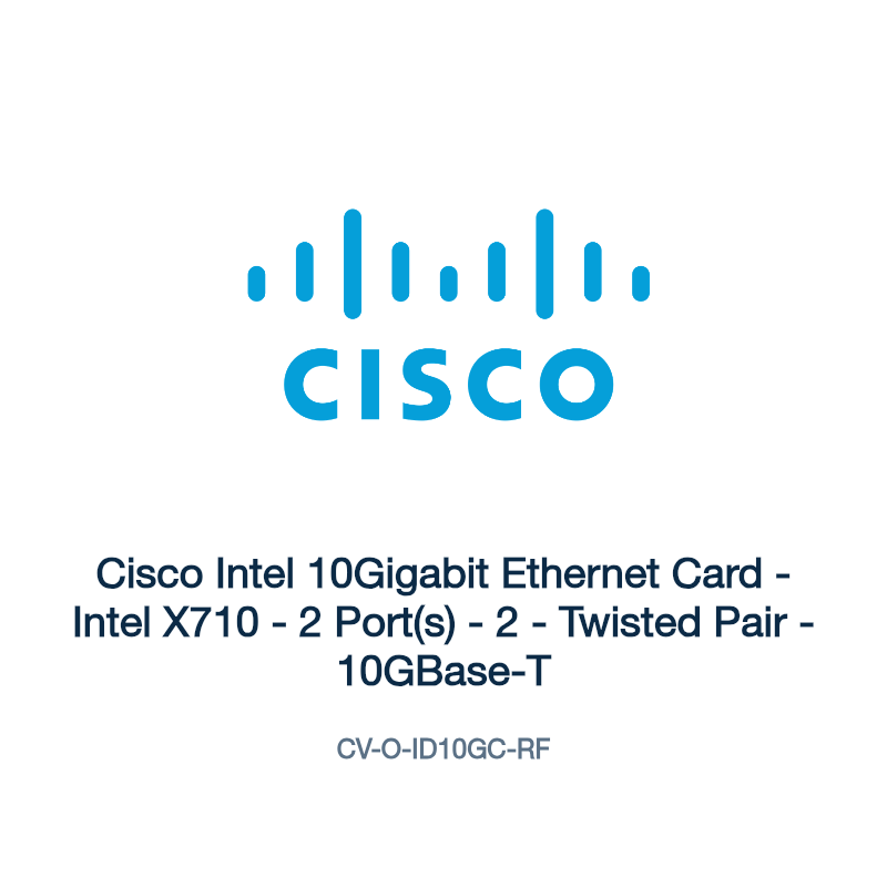 CV-O-ID10GC-RF: Cisco Intel 10Gigabit Ethernet Card