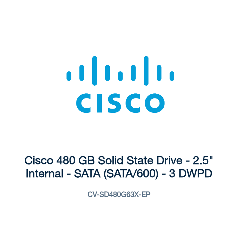 CV-SD480G63X-EP: Cisco 480 GB Solid State Drive