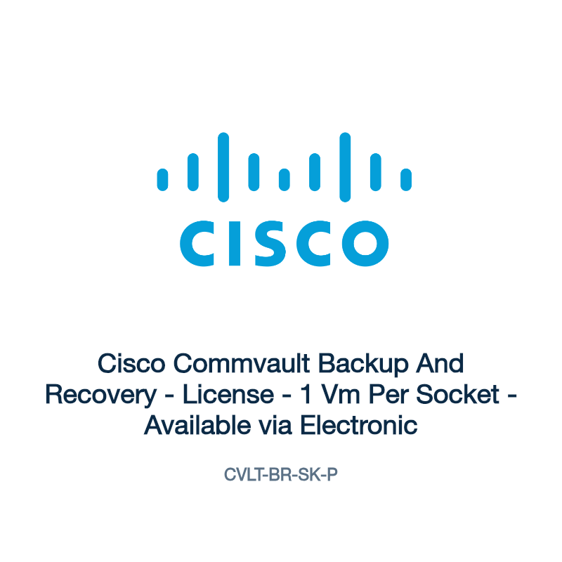 CVLT-BR-SK-P: Cisco Commvault Backup And Recovery