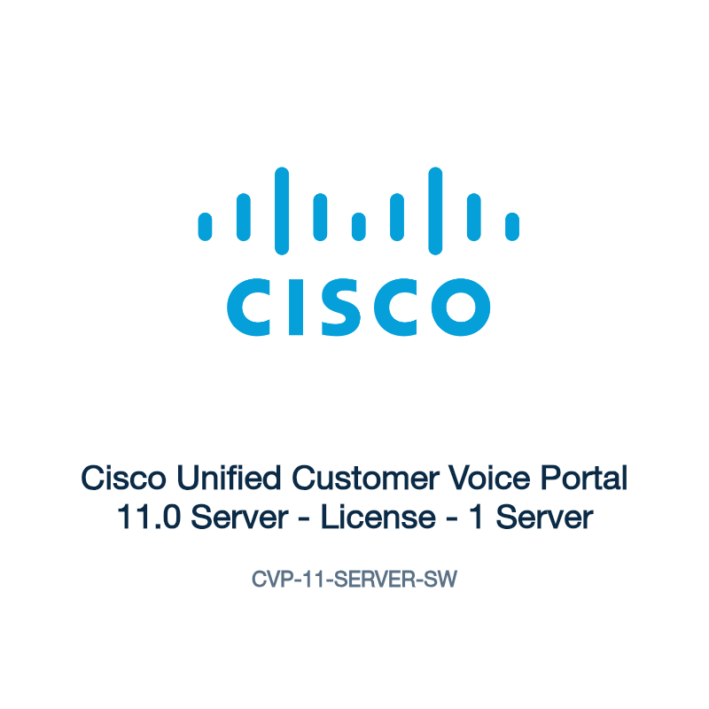 CVP-11-SERVER-SW: Cisco Unified Customer Voice Portal 11.0 Server