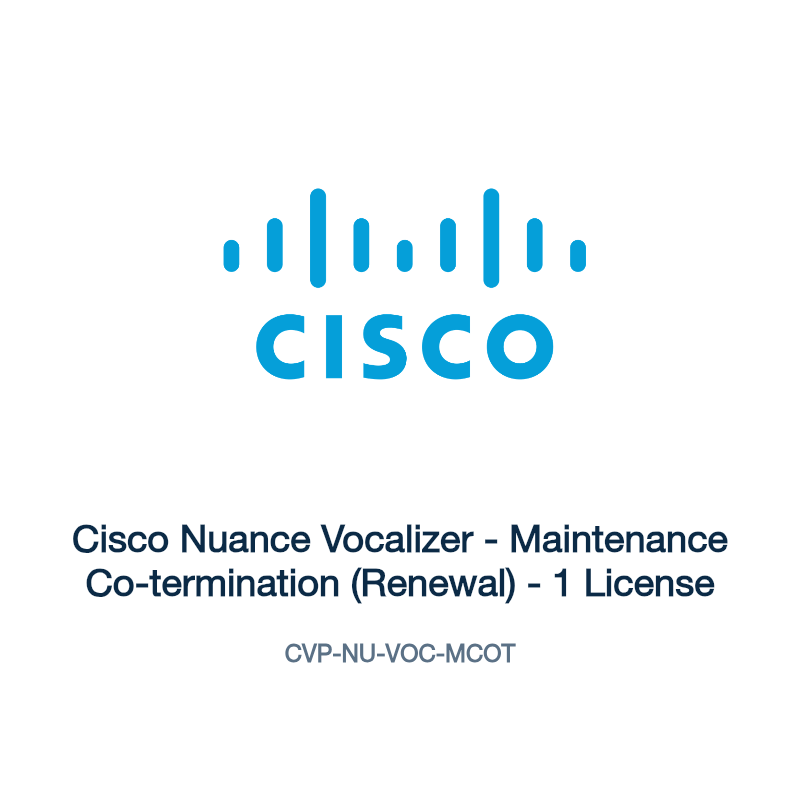 CVP-NU-VOC-MCOT: Cisco Nuance Vocalizer