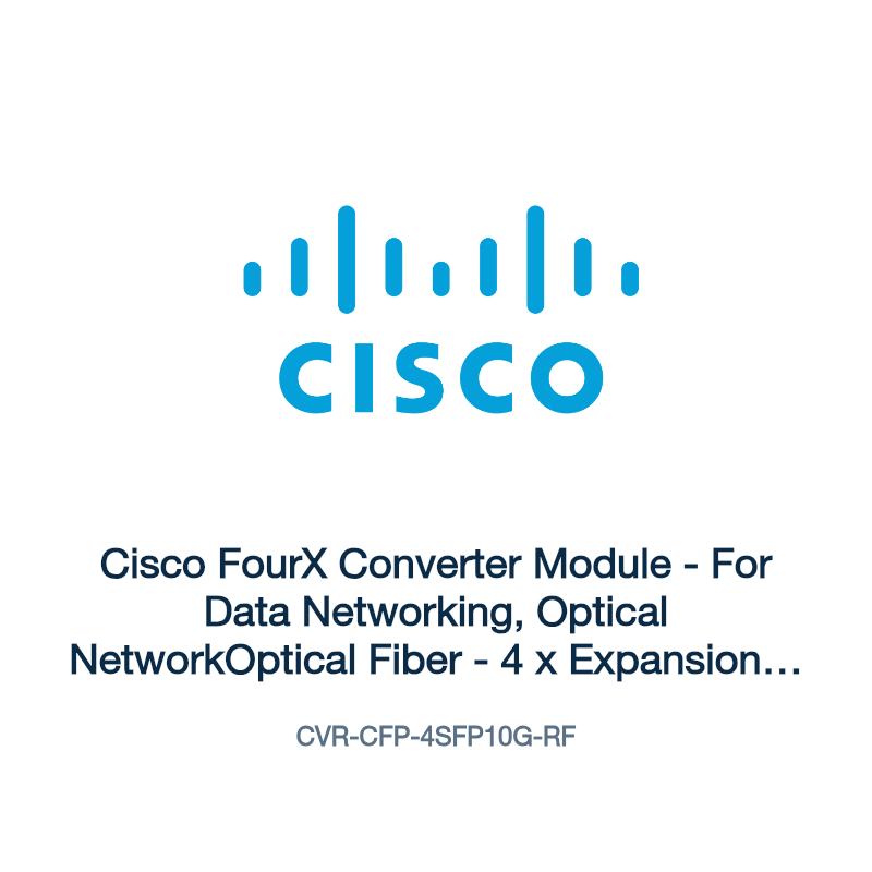 CVR-CFP-4SFP10G-RF: Cisco FourX Converter Module
