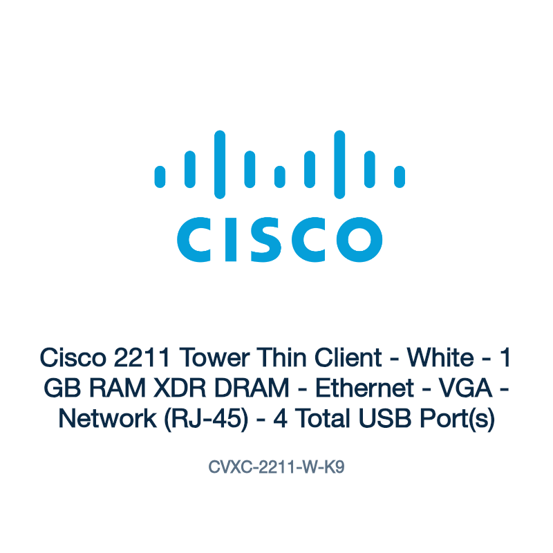CVXC-2211-W-K9: Cisco 2211 Tower Thin Client