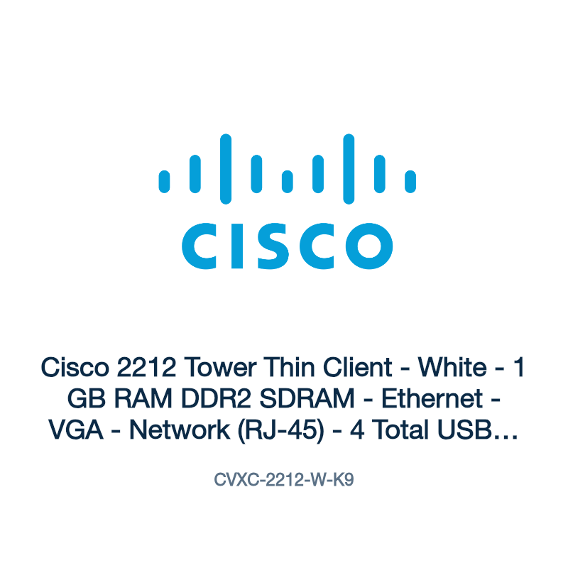 CVXC-2212-W-K9: Cisco 2212 Tower Thin Client