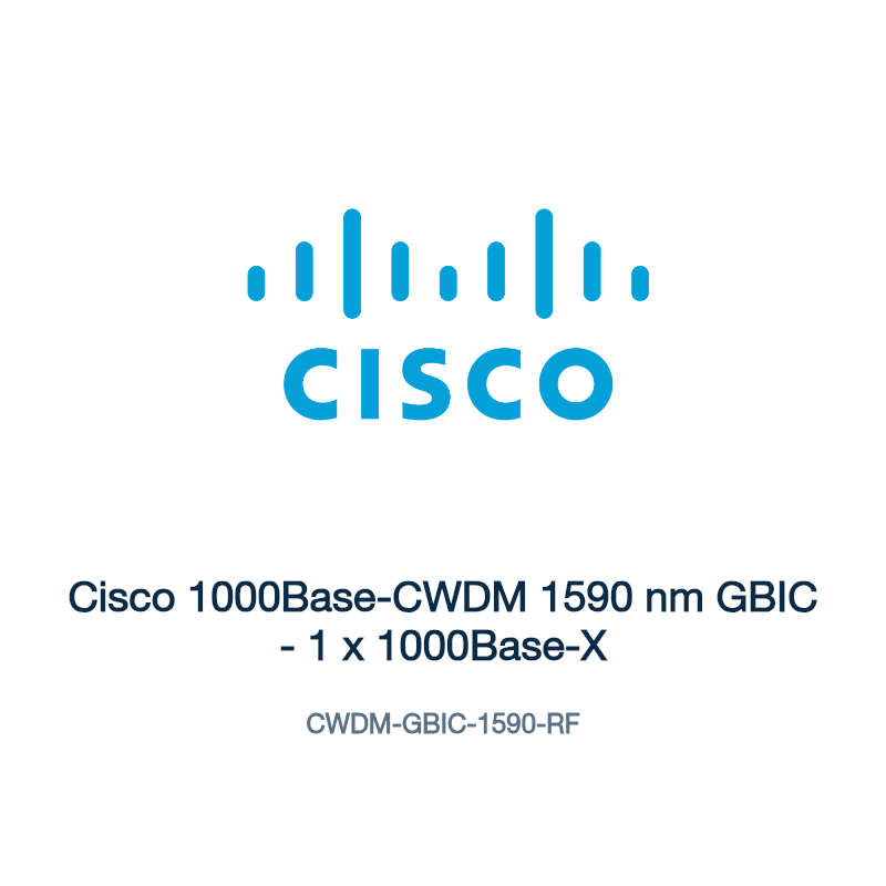 CWDM-GBIC-1590-RF: Cisco 1000Base-CWDM 1590 nm GBIC
