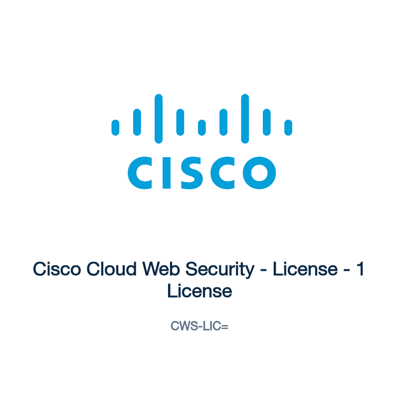 CWS-LIC=: Cisco Cloud Web Security