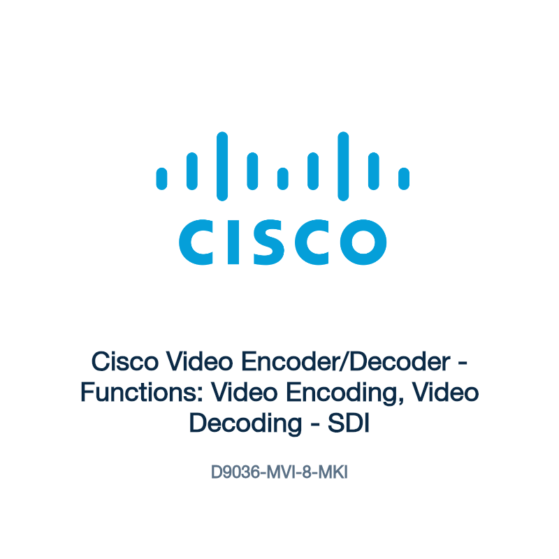D9036-MVI-8-MKI: Cisco Video Encoder/Decoder