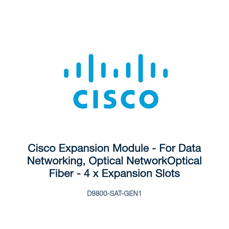D9800-SAT-GEN1: Cisco Expansion Module