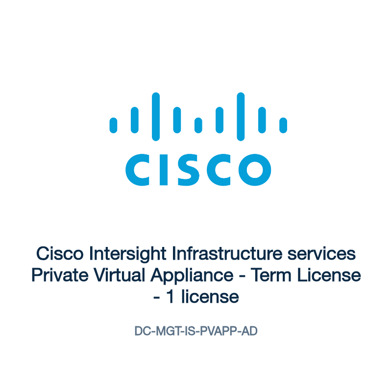 DC-MGT-IS-PVAPP-AD: Cisco Intersight Infrastructure services Private Virtual Appliance