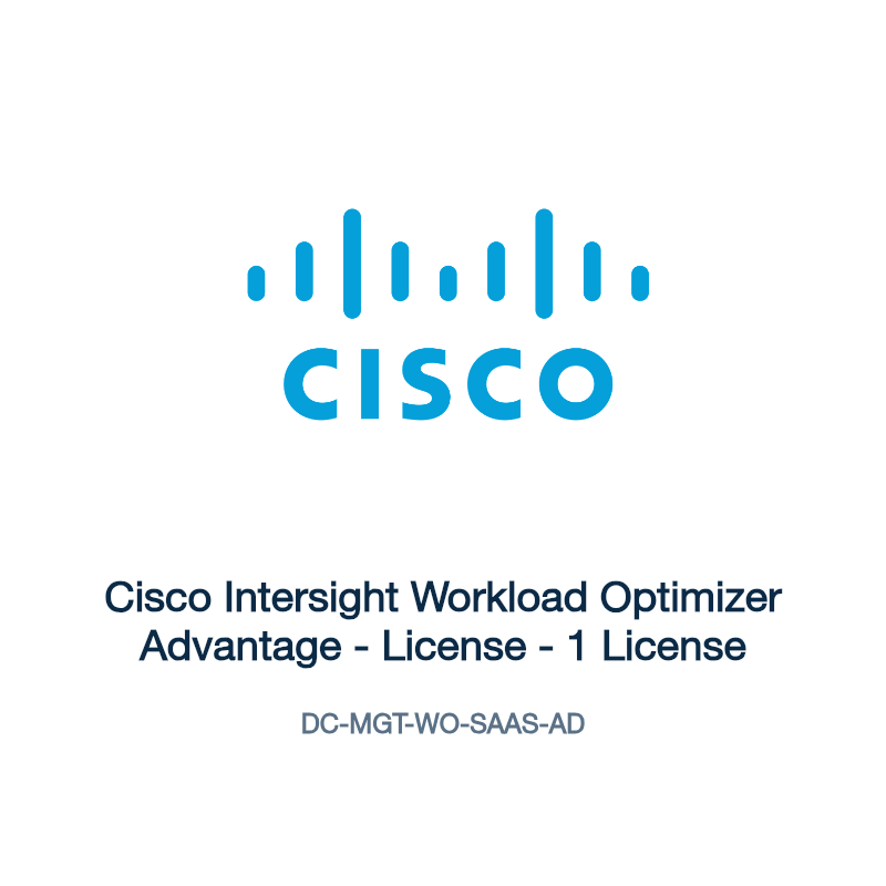 DC-MGT-WO-SAAS-AD: Cisco Intersight Workload Optimizer Advantage