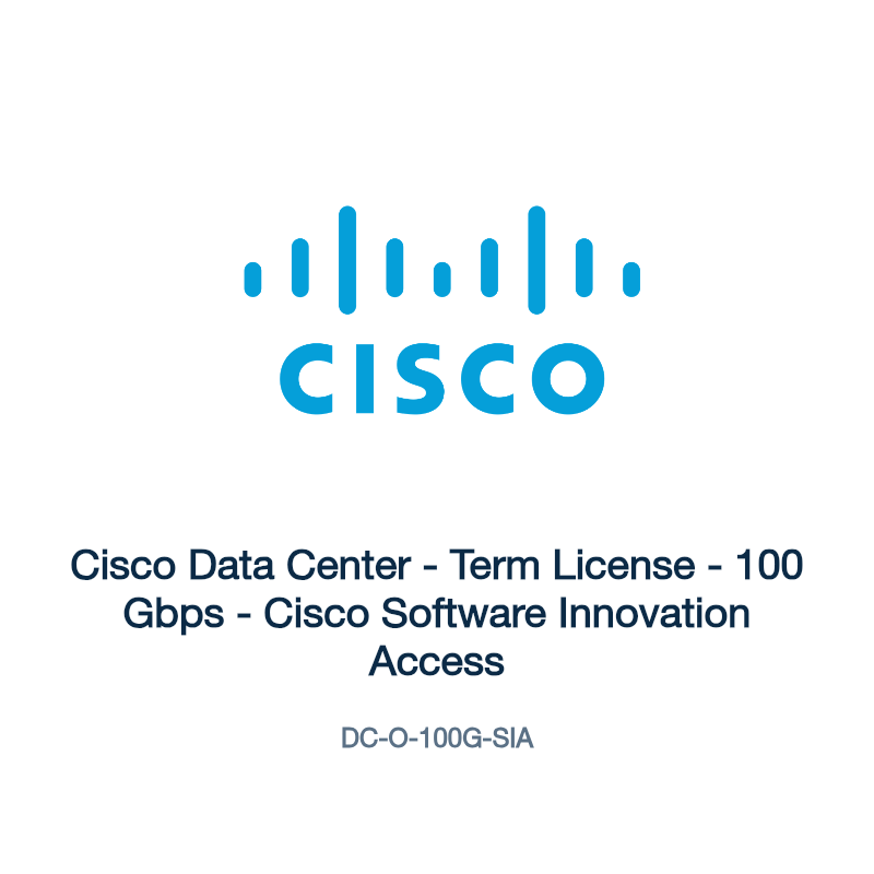 DC-O-100G-SIA: Cisco Data Center