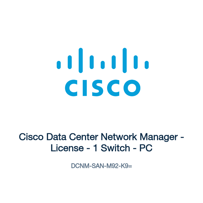 DCNM-SAN-M92-K9=: Cisco Data Center Network Manager