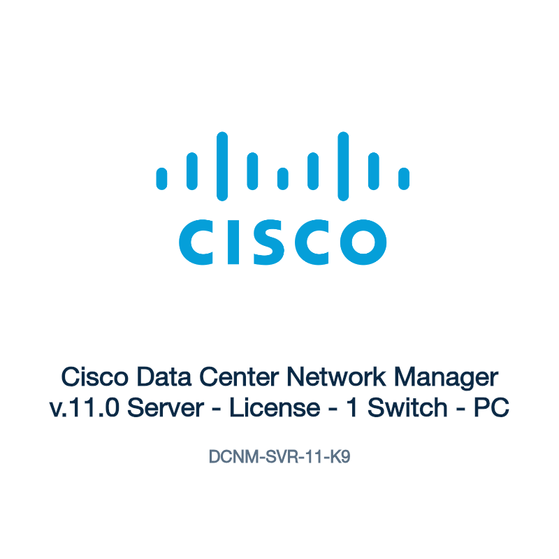 DCNM-SVR-11-K9: Cisco Data Center Network Manager v.11.0 Server