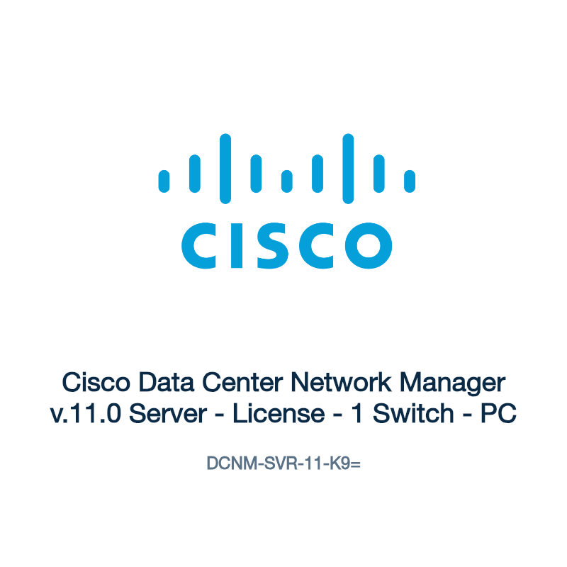 DCNM-SVR-11-K9=: Cisco Data Center Network Manager v.11.0 Server