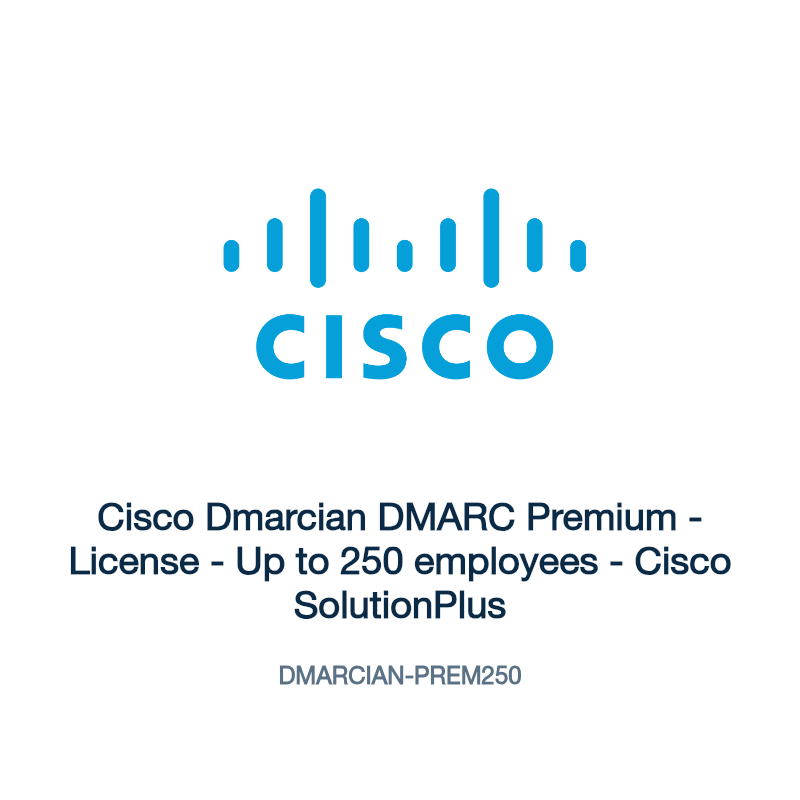 DMARCIAN-PREM250: Cisco Dmarcian DMARC Premium
