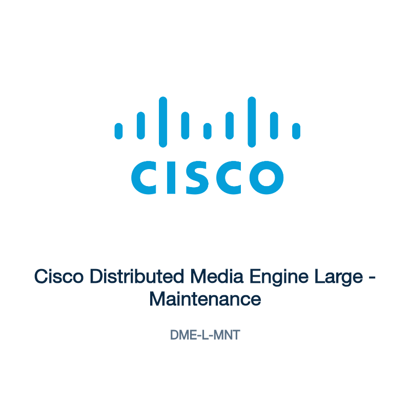 DME-L-MNT: Cisco Distributed Media Engine Large