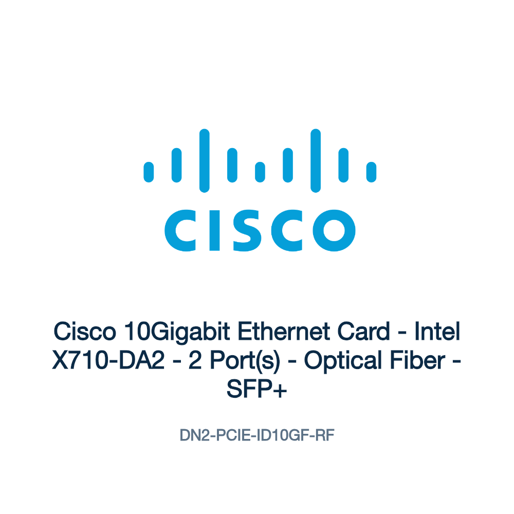 DN2-PCIE-ID10GF-RF: Cisco 10Gigabit Ethernet Card