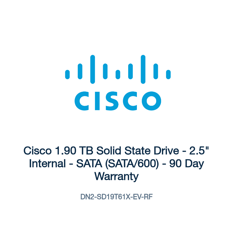 DN2-SD19T61X-EV-RF: Cisco 1.90 TB Solid State Drive