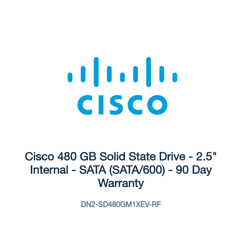 DN2-SD480GM1XEV-RF: Cisco 480 GB Solid State Drive