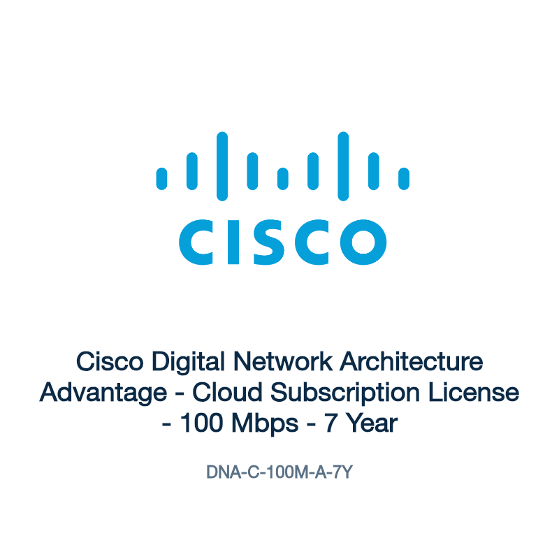DNA-C-100M-A-7Y: Cisco Digital Network Architecture Advantage