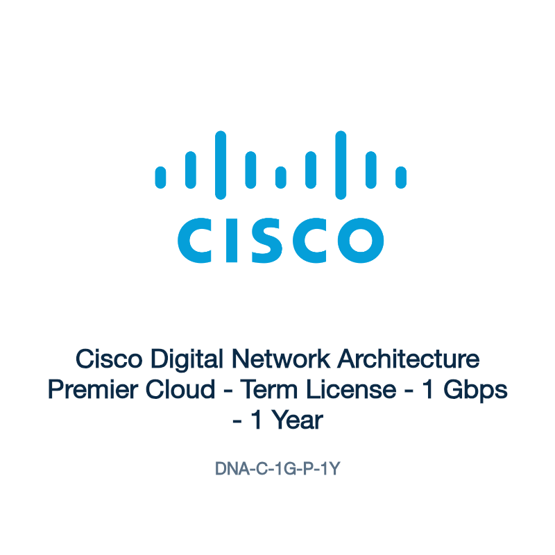 DNA-C-1G-P-1Y: Cisco Digital Network Architecture Premier Cloud