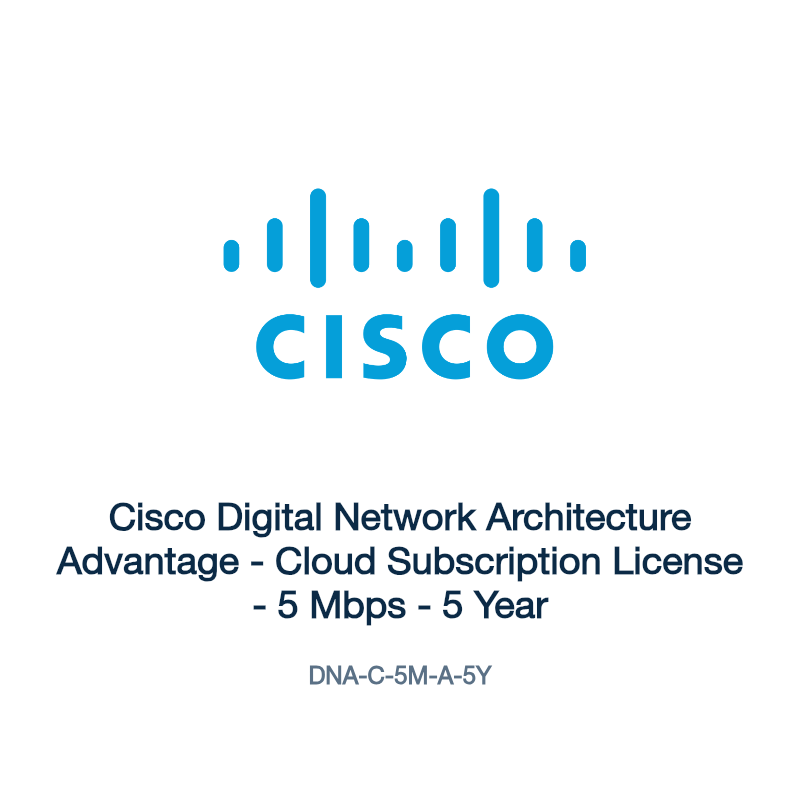 DNA-C-5M-A-5Y: Cisco Digital Network Architecture Advantage