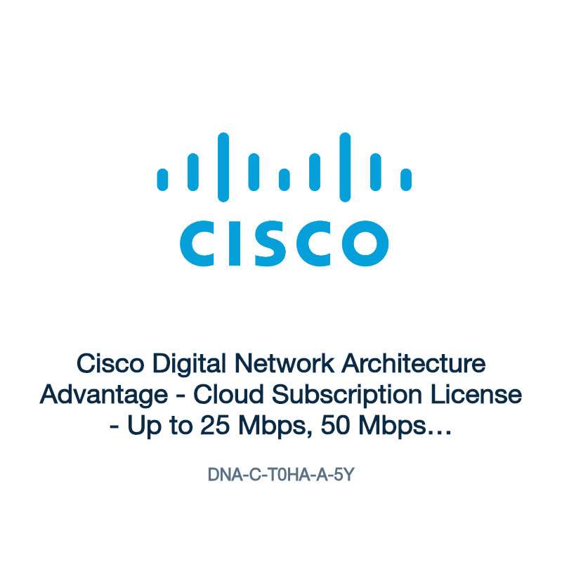 DNA-C-T0HA-A-5Y: Cisco Digital Network Architecture Advantage