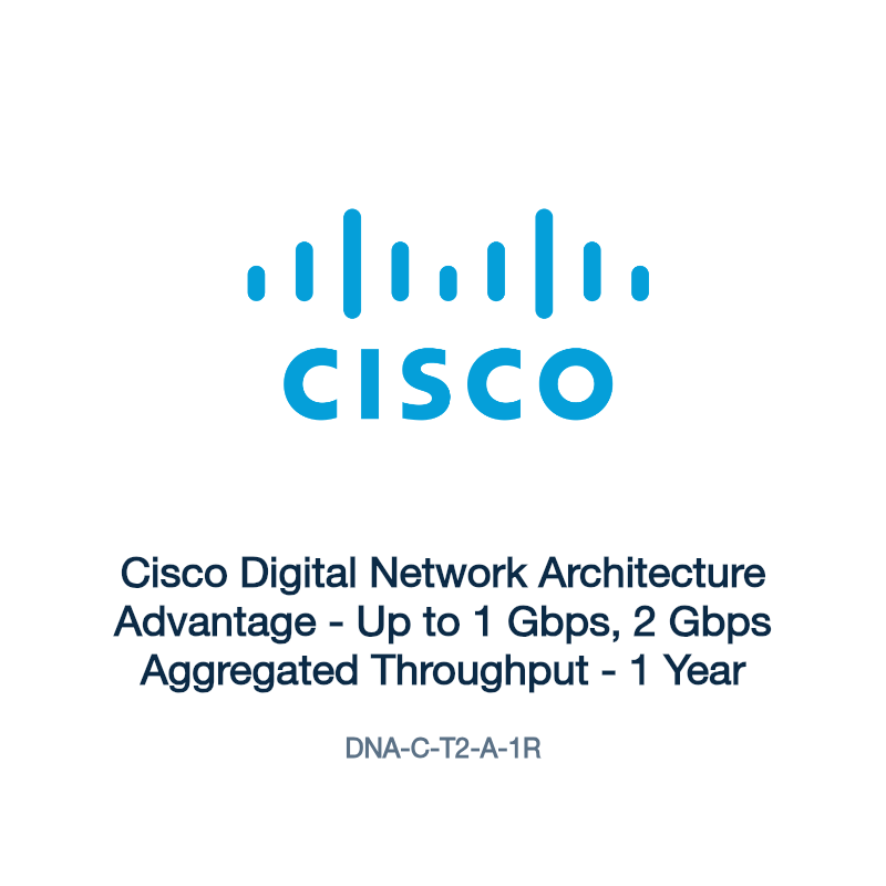 DNA-C-T2-A-1R: Cisco Digital Network Architecture Advantage