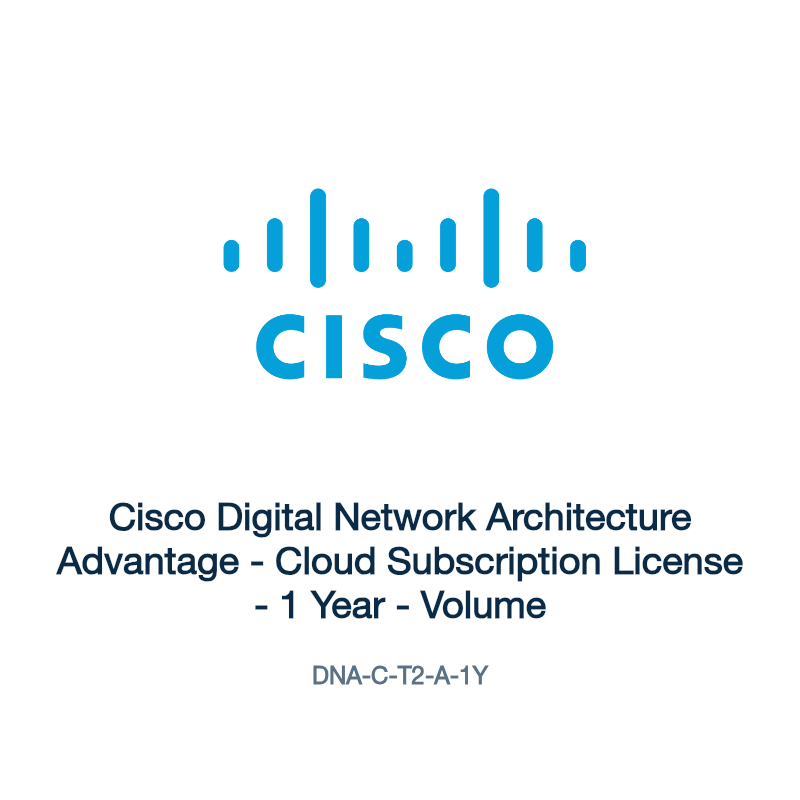 DNA-C-T2-A-1Y: Cisco Digital Network Architecture Advantage